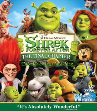 B101 - Shrek 4 Shrek Forever After - Cuộc phiêu lưu cuối cùng 2D 25G (dolby true-hd 7.1)  